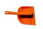 orange dustpan
