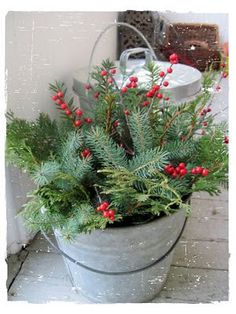 christmas bucket